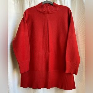 Talbots Burnt Orange Ribbed Sweater 2X